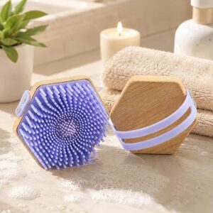 Lather Boosting Silicone Shower Brush