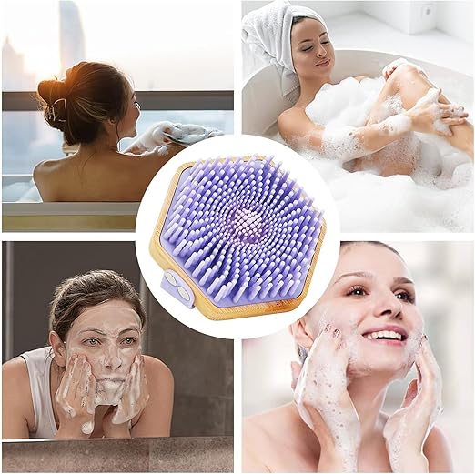 Lather Boosting Silicone Shower Brush - Image 3